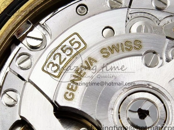 MiroTime 0408 Day Date 40 YG JDF Gain Weight 904L Steel White Roman Dial on President Bracelet VR3255 V Functional 1369